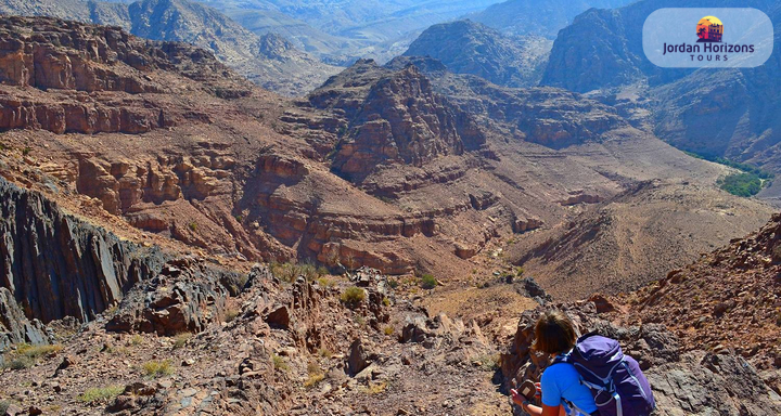 Jordan Hiking Tour : Dana to Petra Trek - 10 Days 09 nights